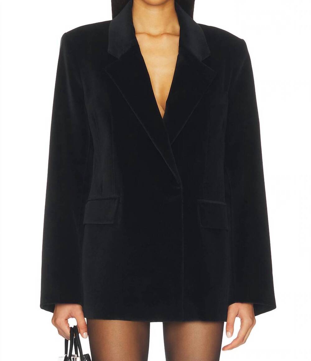 NEW CITIZENS OF HUMANITY mattheau blazer in black